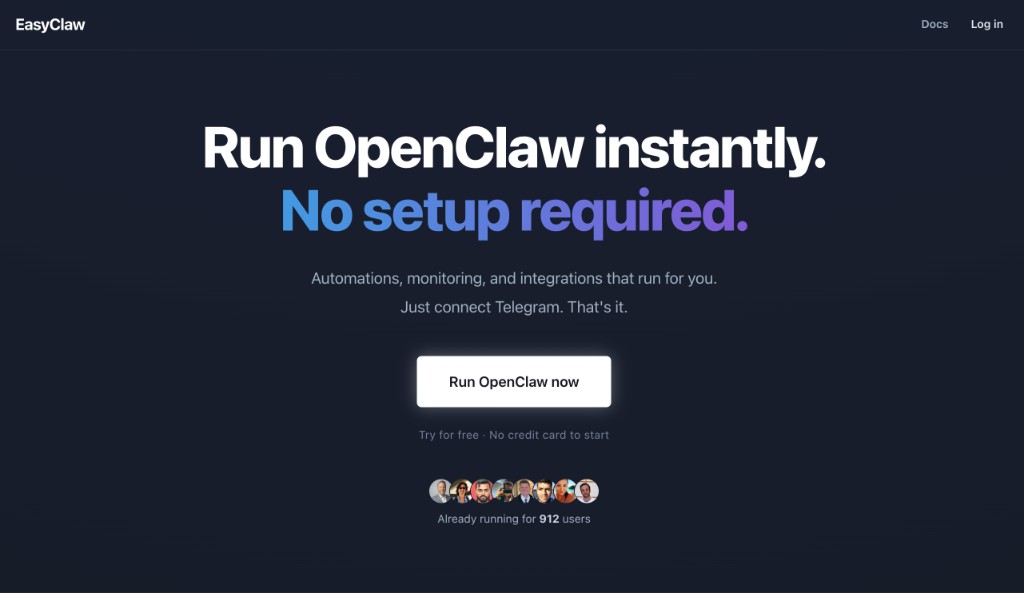 EasyClaw AI Agent in action