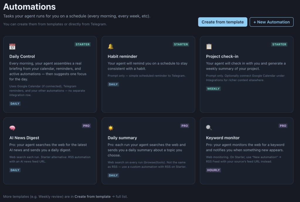 EasyClaw workflow or automation